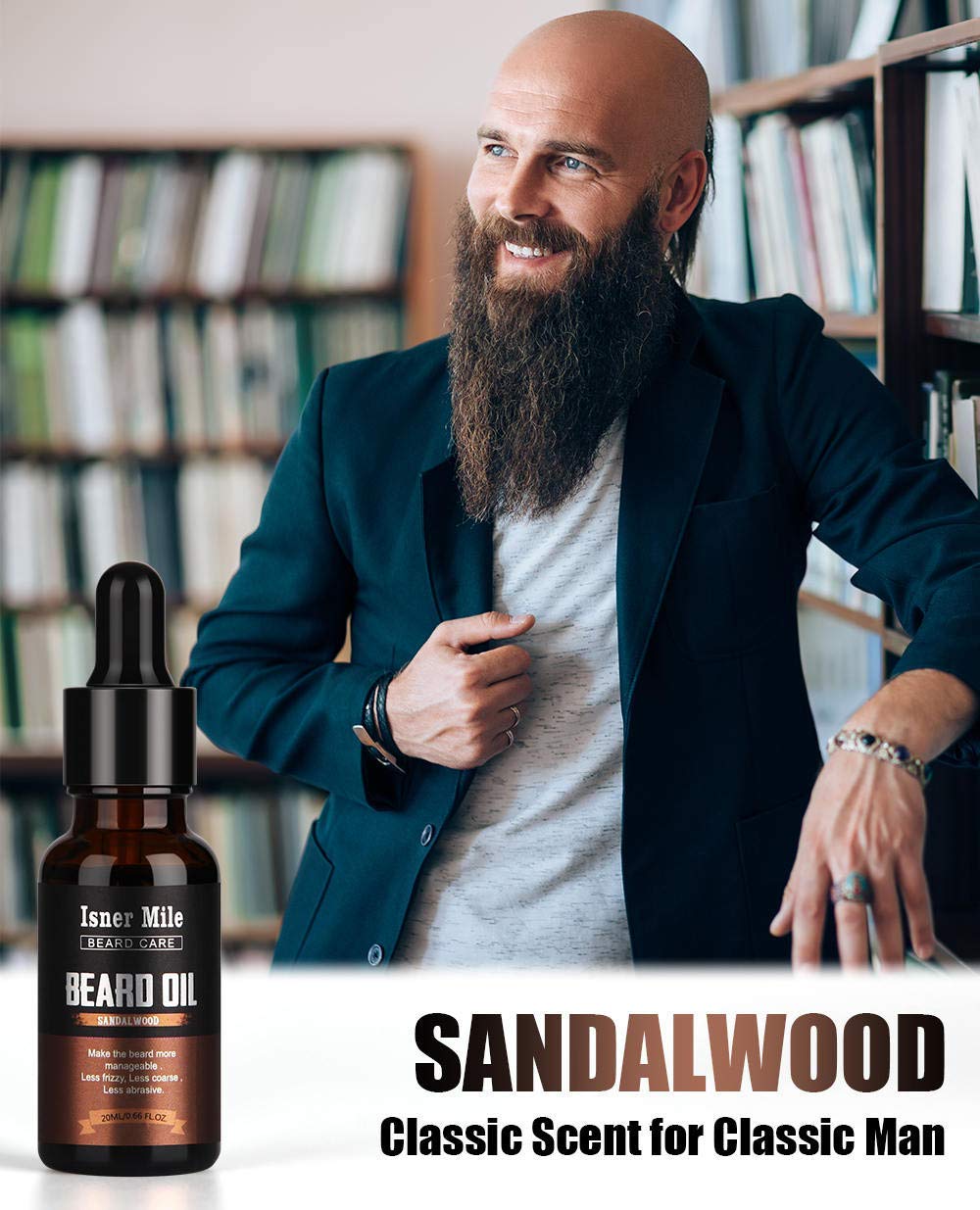 ISNER MILE Beard Oil Kit – Conditioning Set