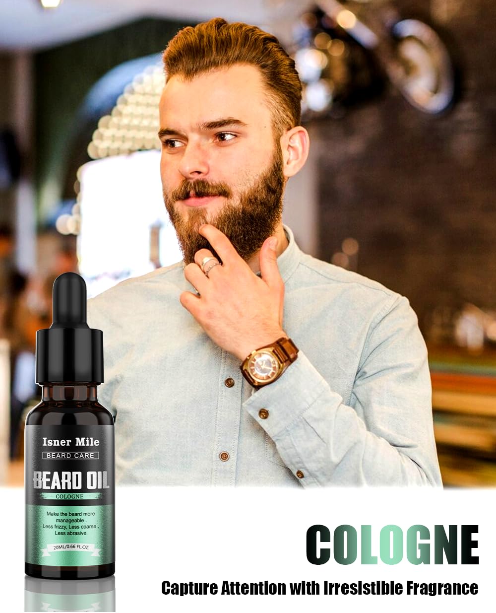 ISNER MILE Beard Oil Kit – Conditioning Set