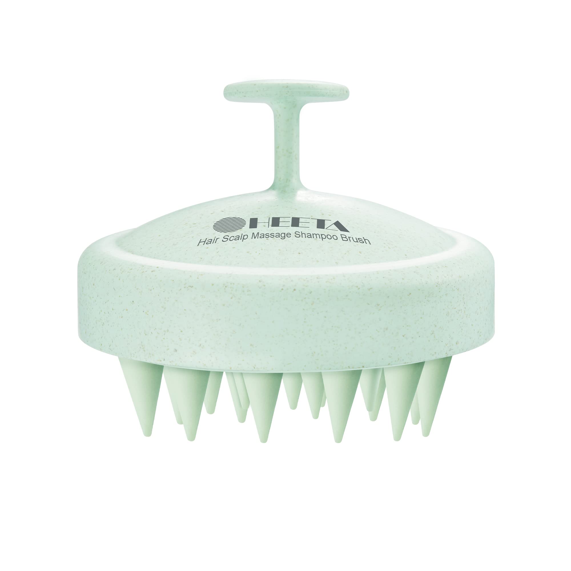 HEETA Scalp Massager Brush – Silicone Scrubber