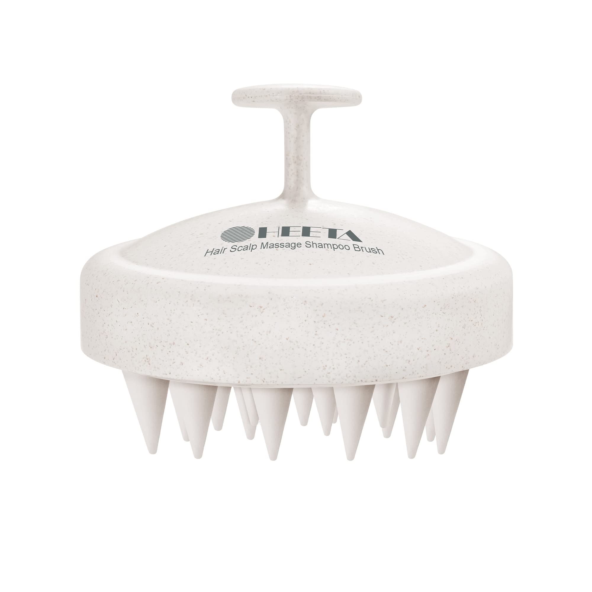 HEETA Scalp Massager Brush – Silicone Scrubber