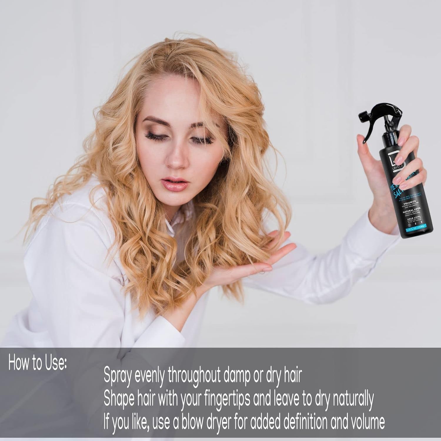 L3 Sea Salt Texturizing Spray (8.45 oz)