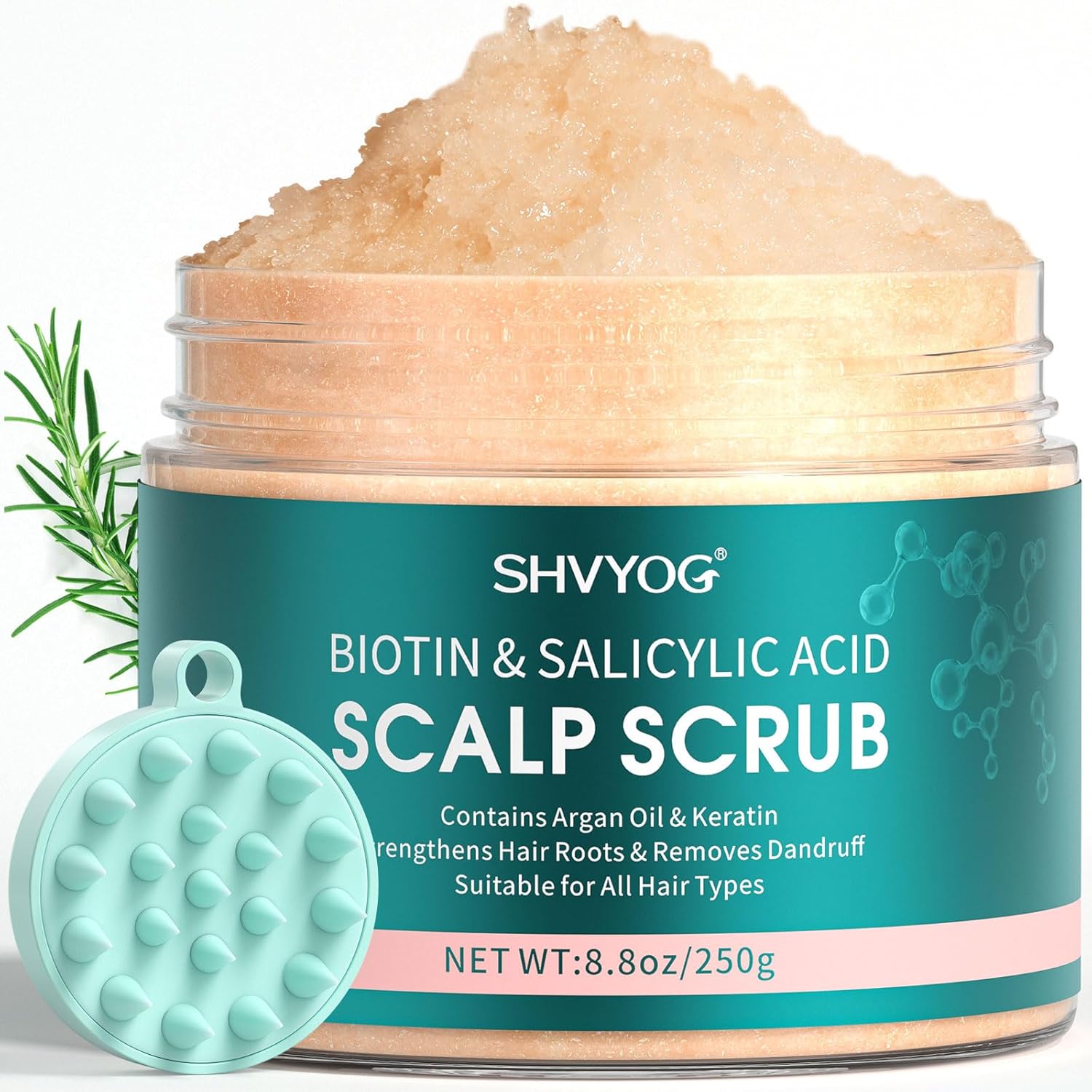 Biotin Scalp Scrub & Detox Shampoo (2-in-1)