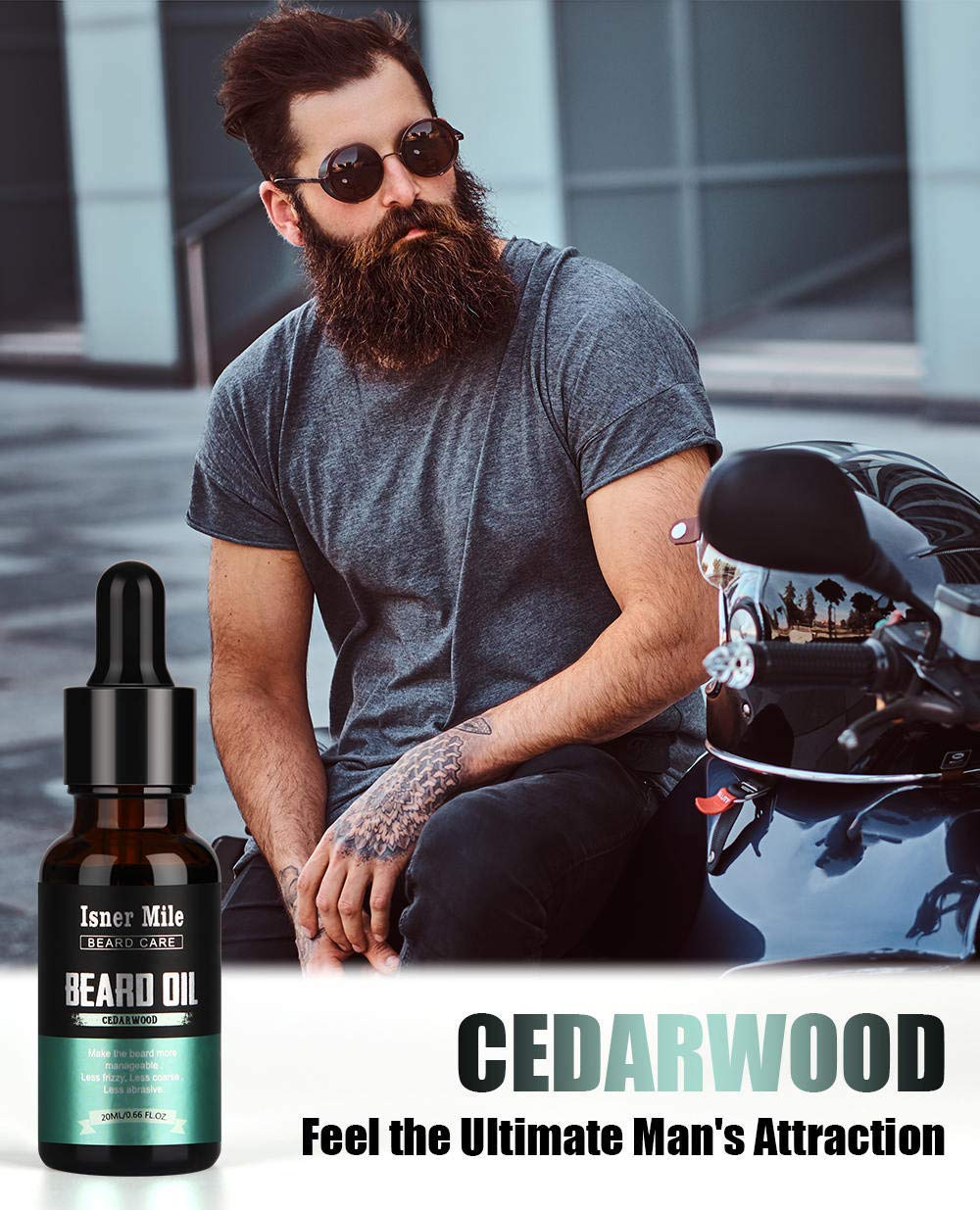 ISNER MILE Beard Oil Kit – Conditioning Set
