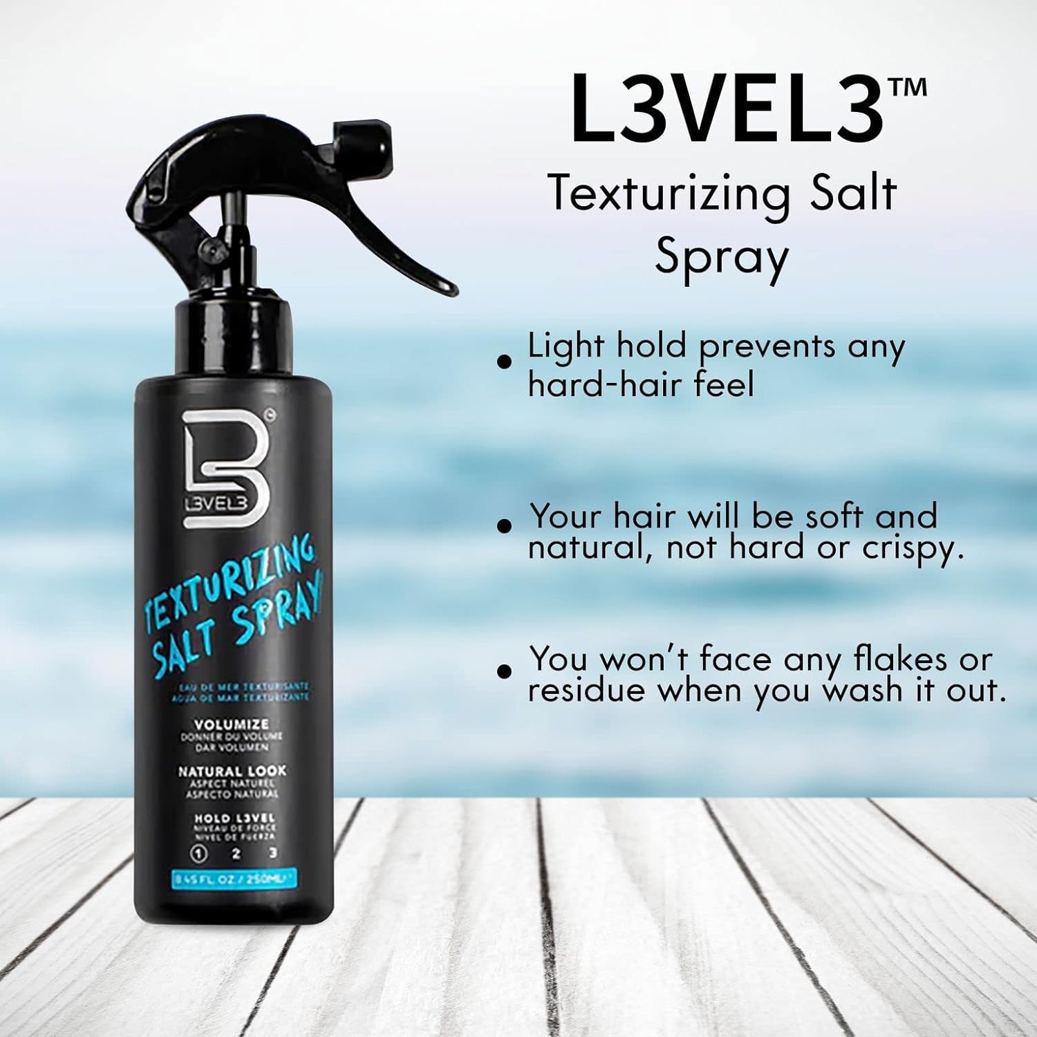 L3 Sea Salt Texturizing Spray (8.45 oz)