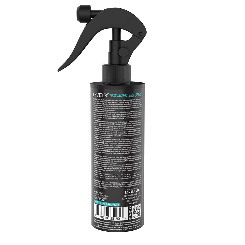 L3 Sea Salt Texturizing Spray (8.45 oz)