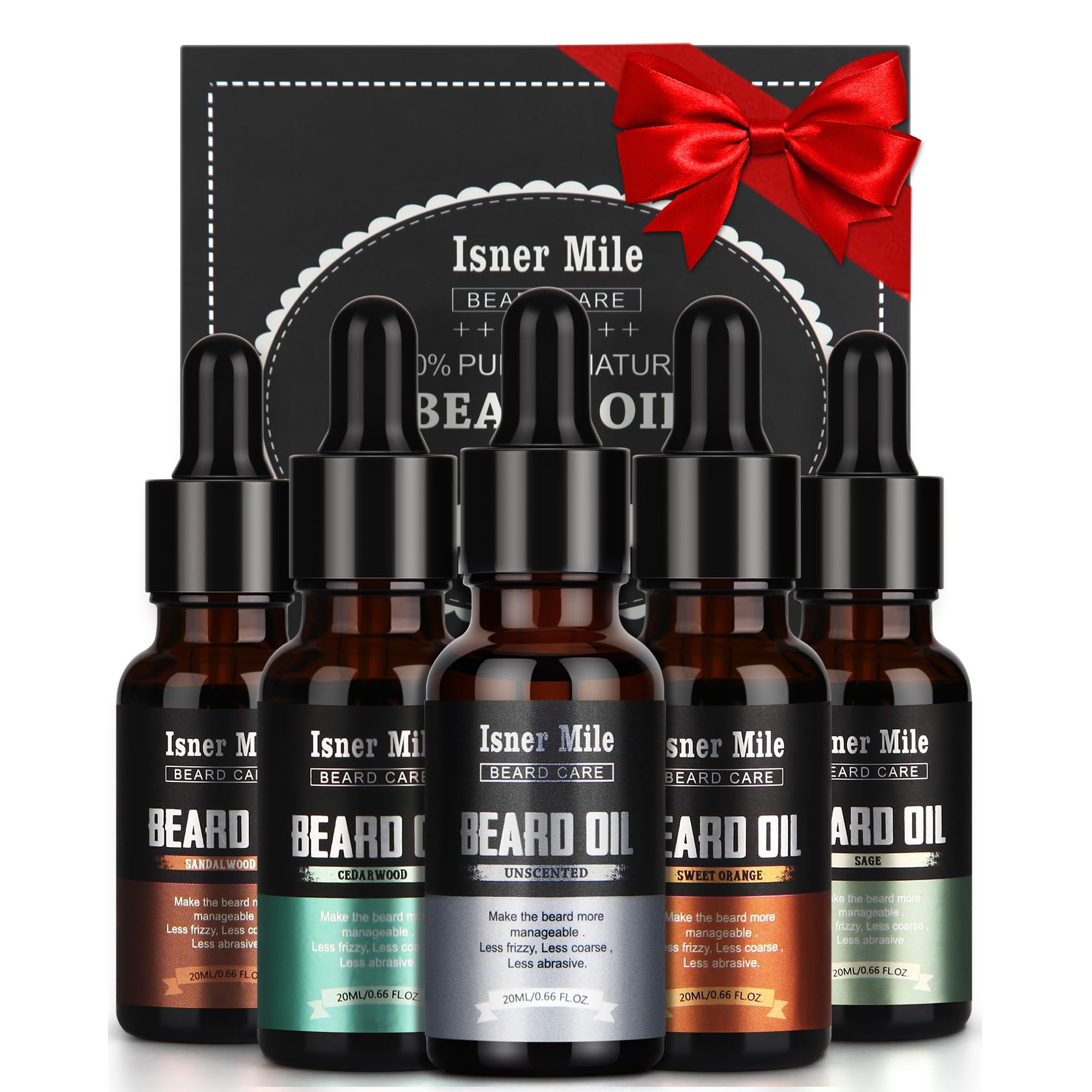 ISNER MILE Beard Oil Kit – Conditioning Set