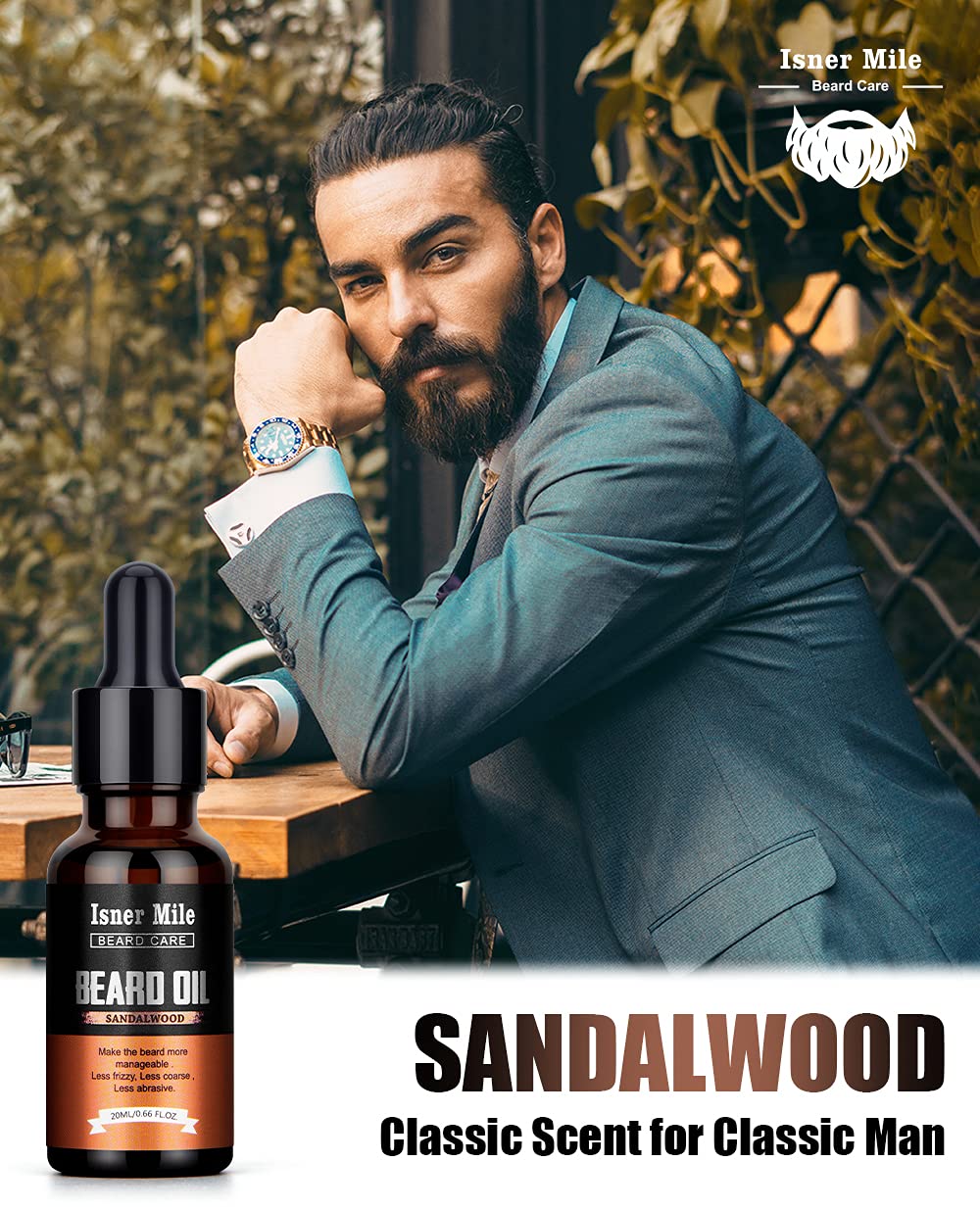ISNER MILE Beard Oil Kit – Conditioning Set