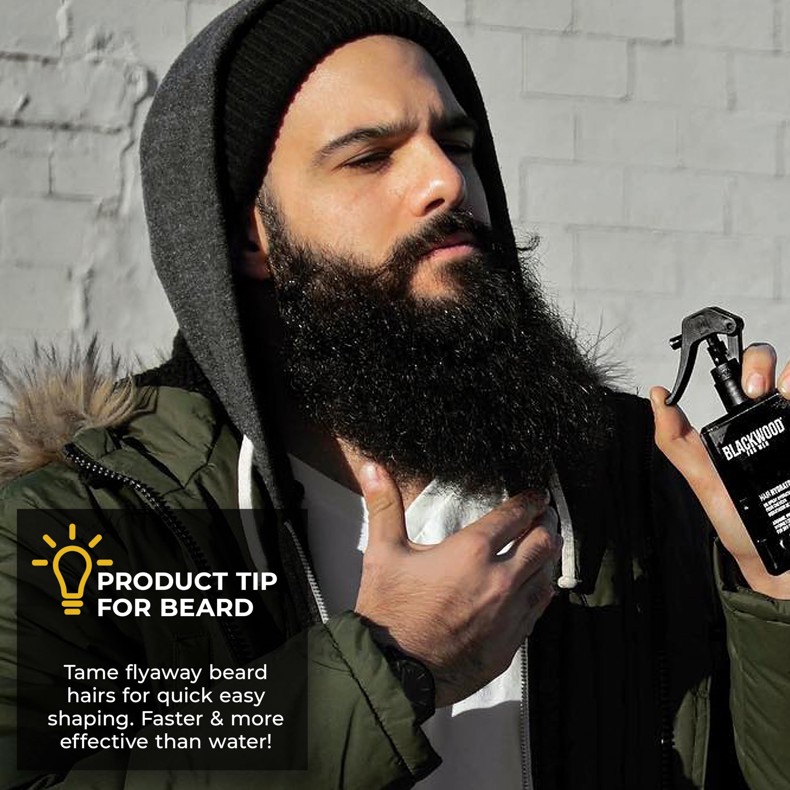 Blackwood Hair & Beard Hydrator Spray (4 oz)