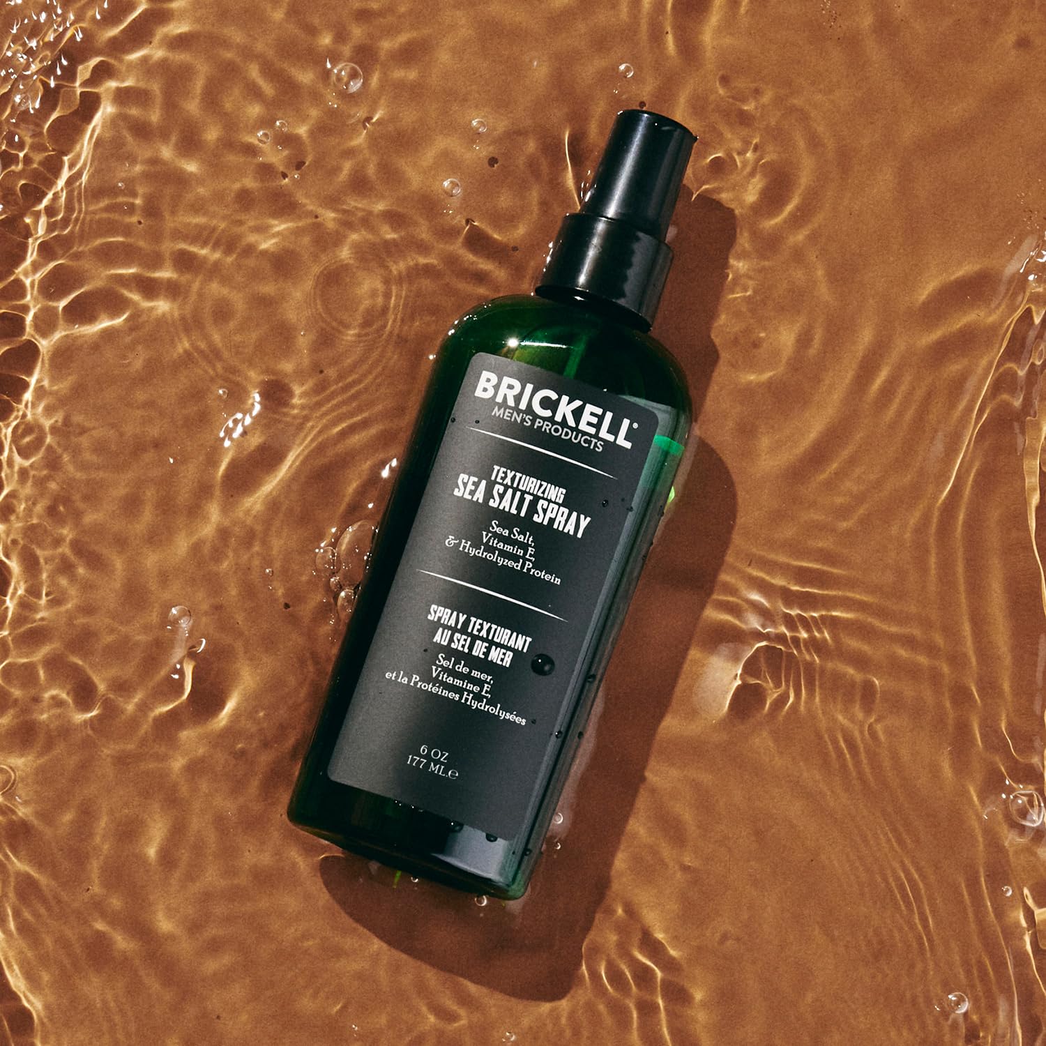 Brickell Sea Salt Spray – Natural Texturizer (6 oz)