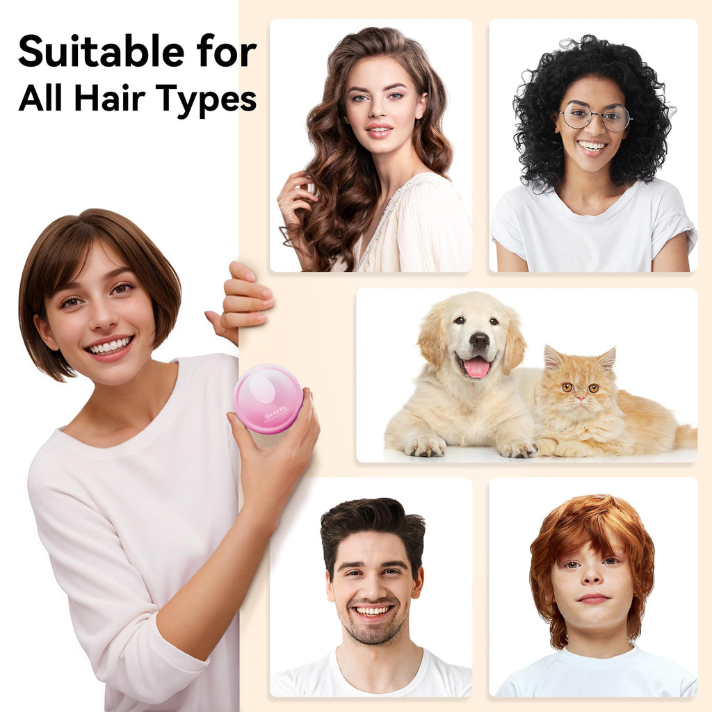 HEETA Scalp Massager Brush – Silicone Scrubber