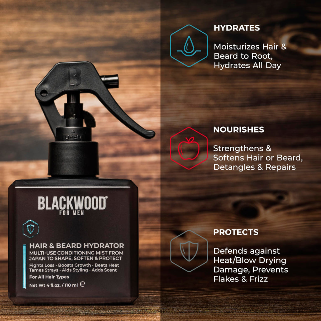 Blackwood Hair & Beard Hydrator Spray (4 oz)