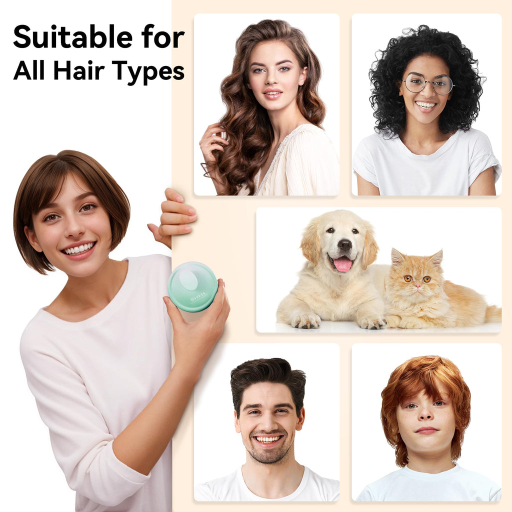 HEETA Scalp Massager Brush – Silicone Scrubber