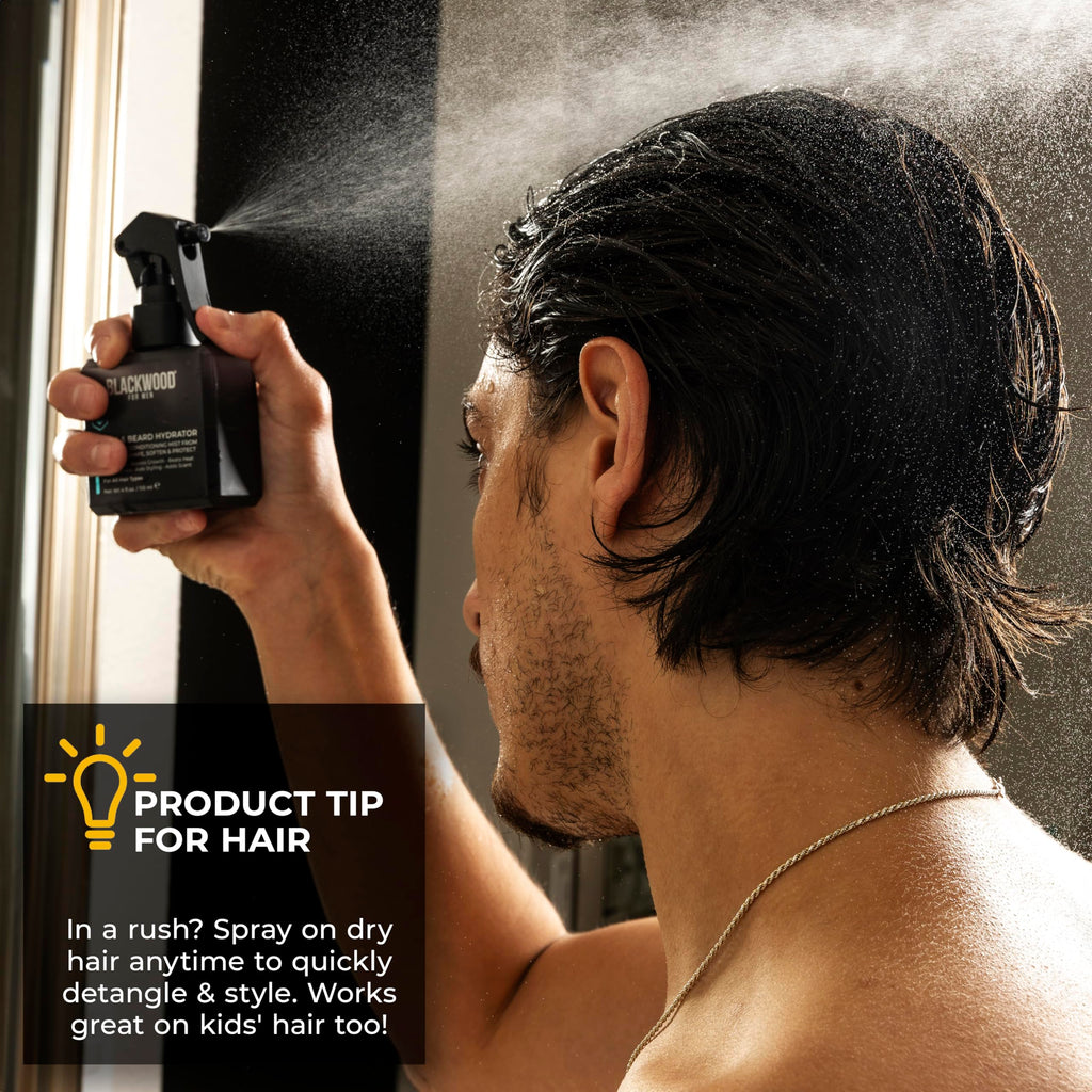 Blackwood Hair & Beard Hydrator Spray (4 oz)