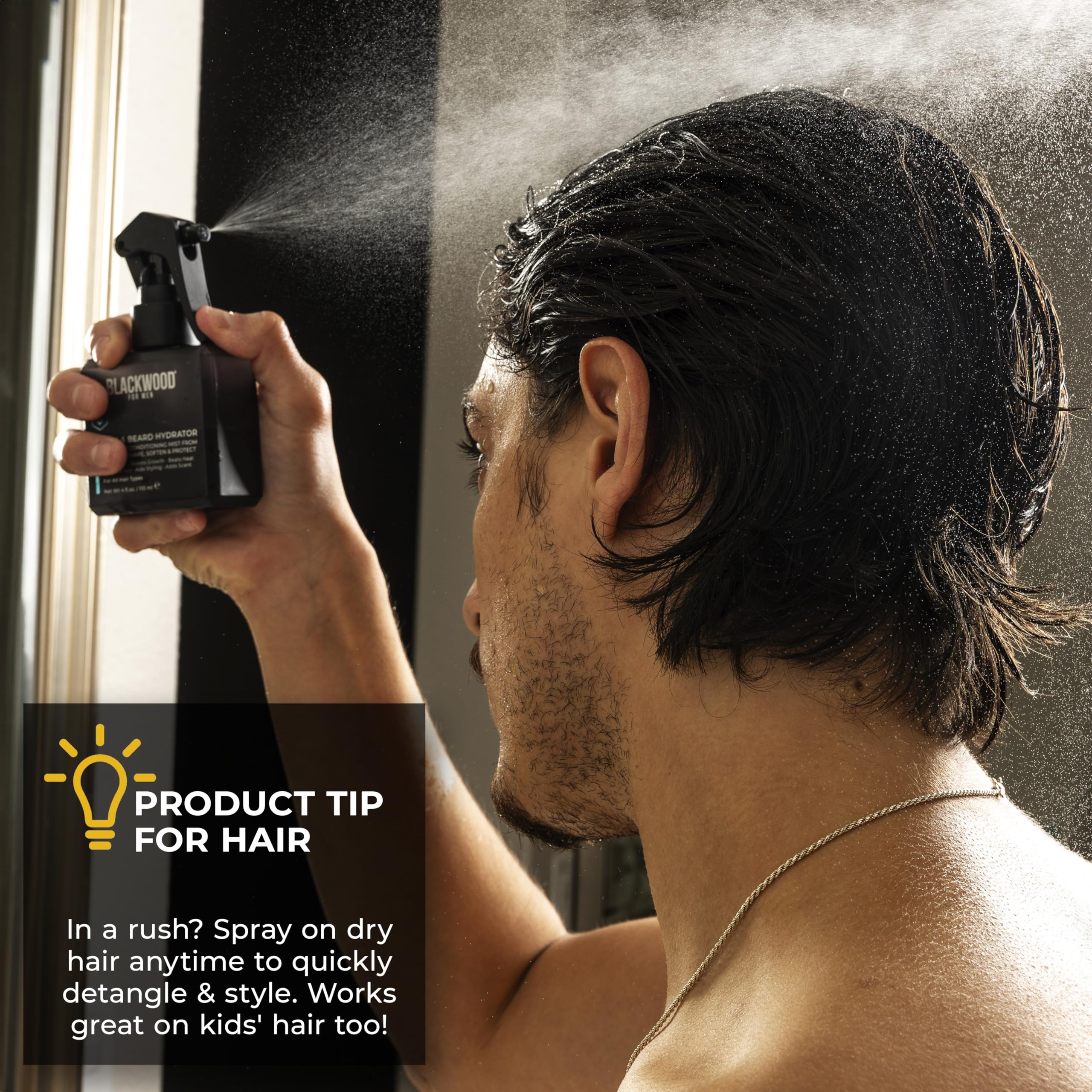 Blackwood Hair & Beard Hydrator Spray (4 oz)